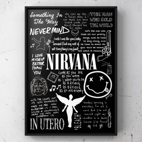 Nirvana (Black) – Wes Doodle