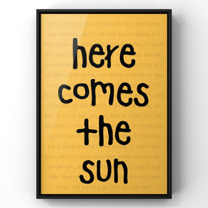 Here Comes The Sun by The Beatles