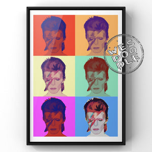 David Bowie Pop Art Print