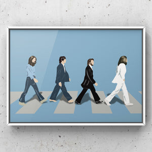 Abbey Road- The Beatles Minimalist Print