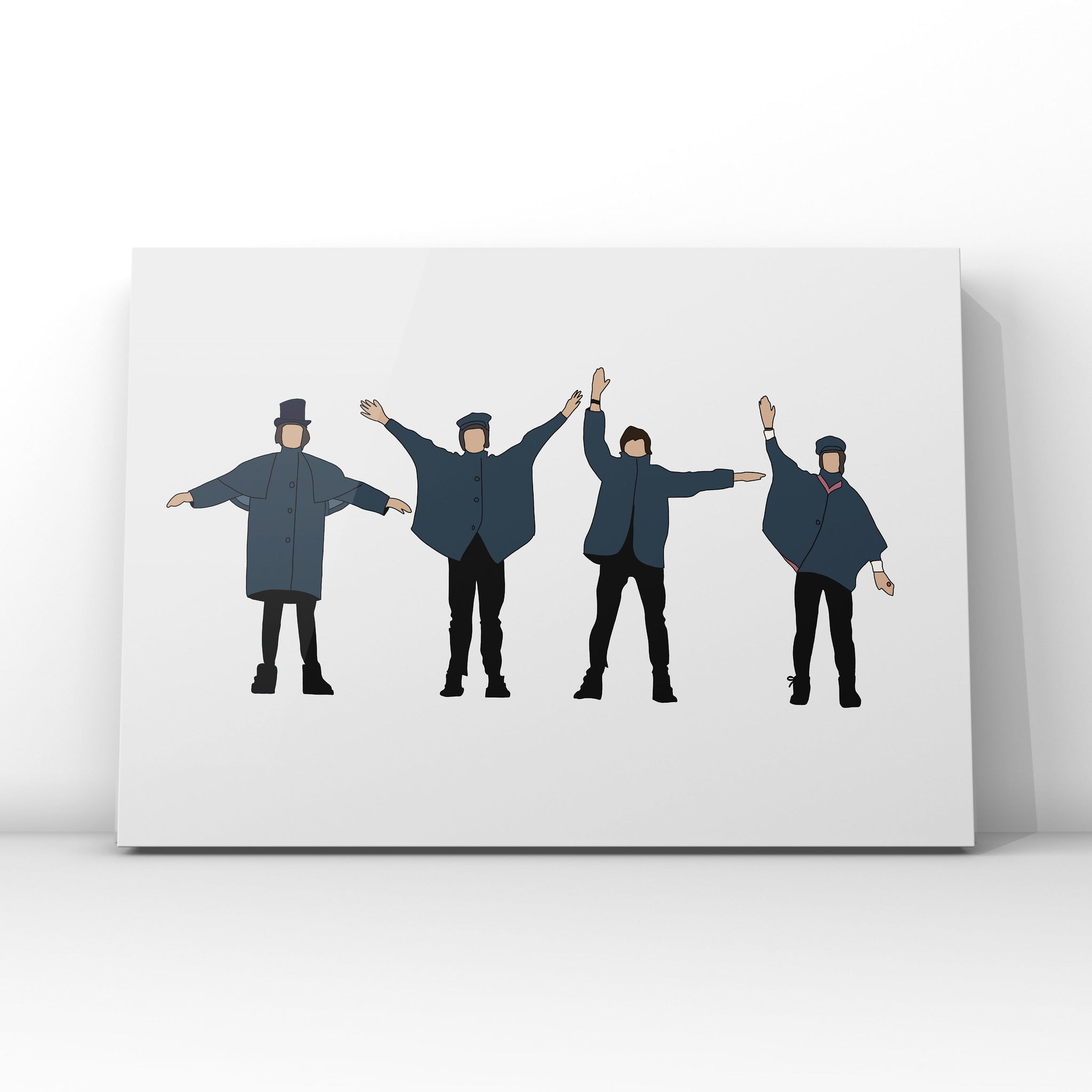 Help -  The Beatles Minimalist Print