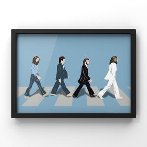 Abbey Road- The Beatles Minimalist Print