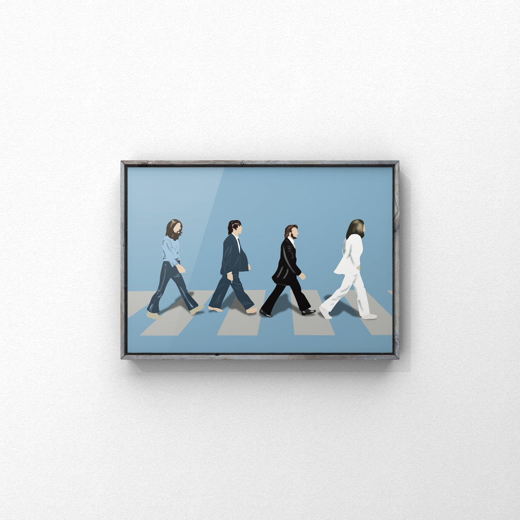 Abbey Road- The Beatles Minimalist Print