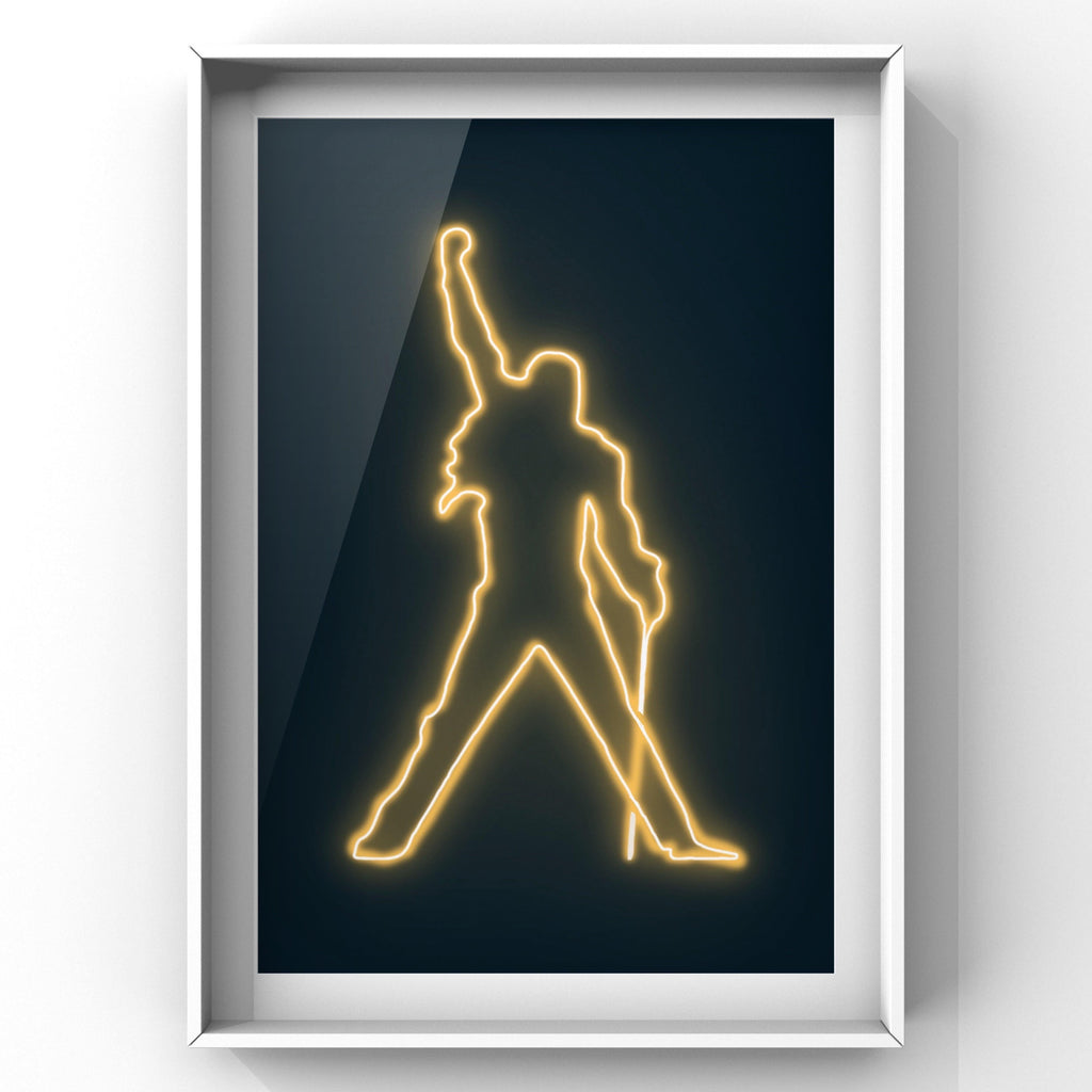 Freddie Mercury Neon