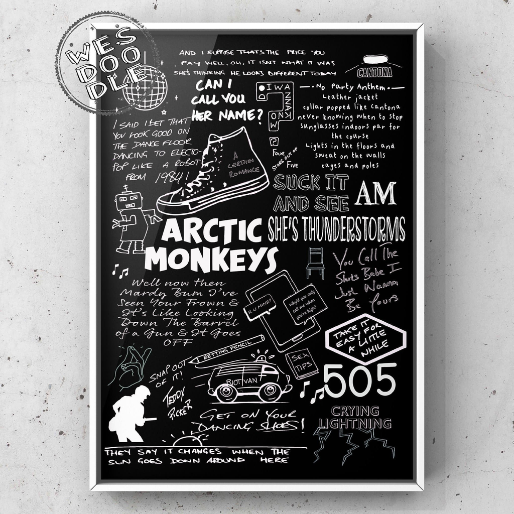 Arctic Monkeys (Black)