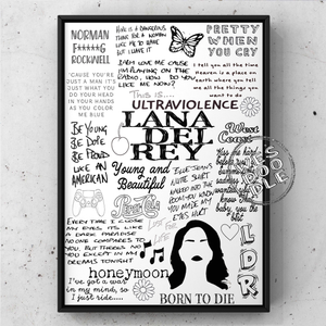 Lana Del Rey – Wes Doodle