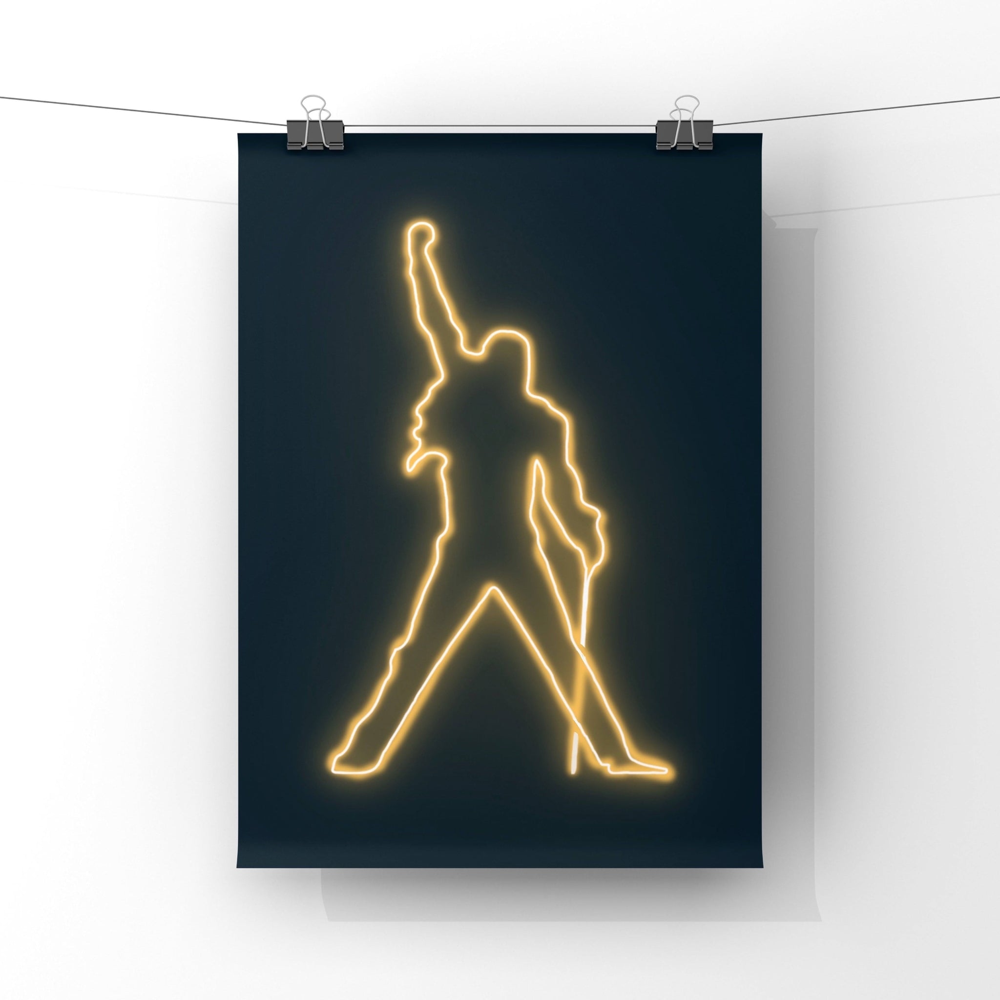 Freddie Mercury Neon