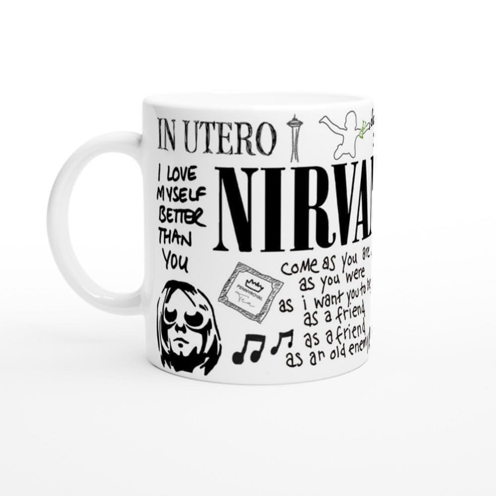 Nirvana Doodle Mug