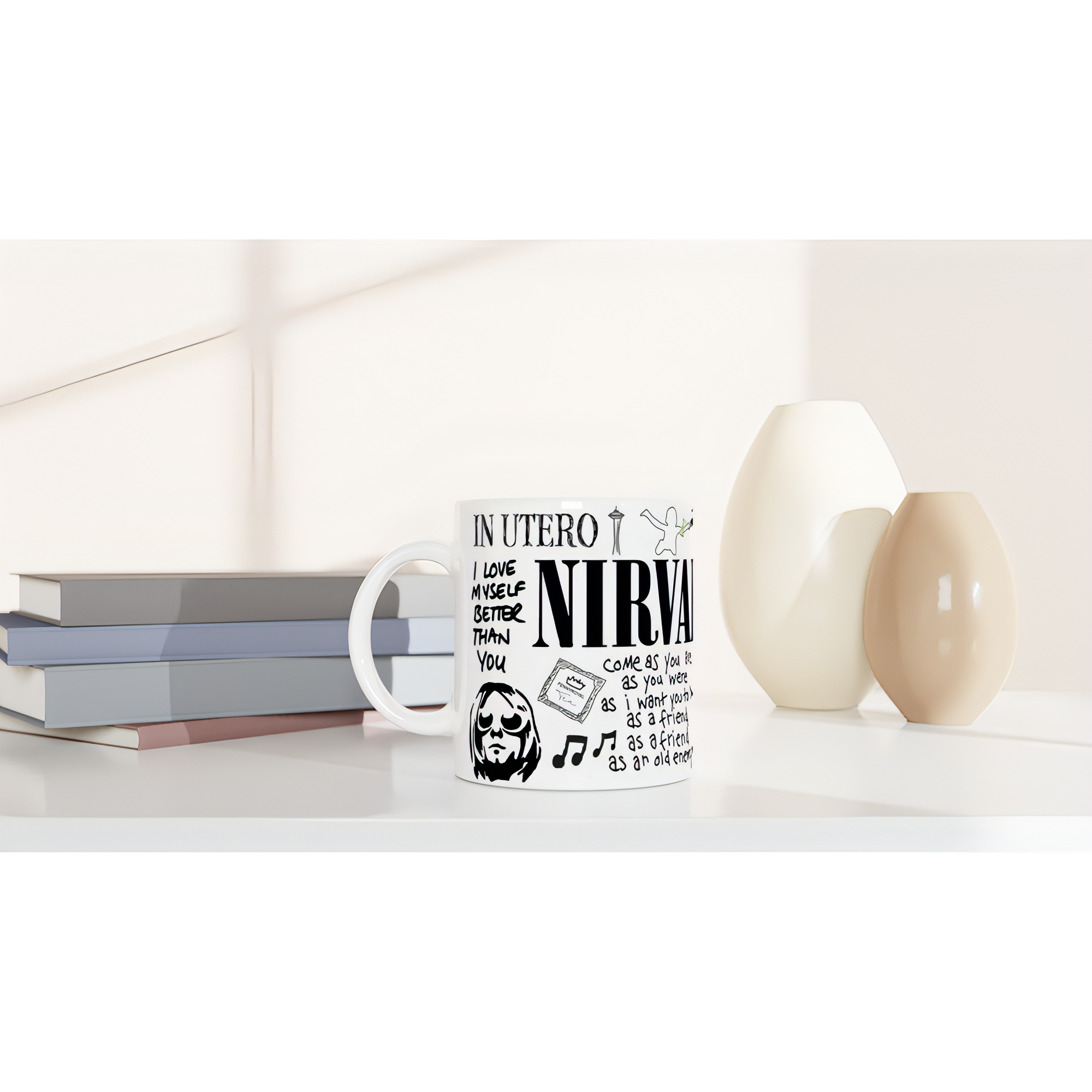 Nirvana Doodle Mug